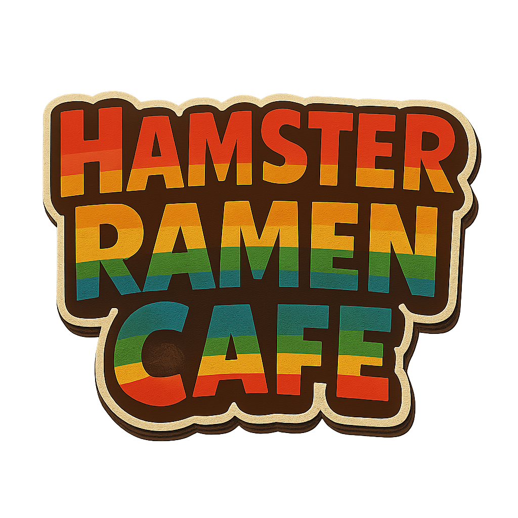 Hamster Ramen Cafe Logo